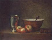 Jean Baptiste Simeon Chardin The silver goblet Sweden oil painting artist